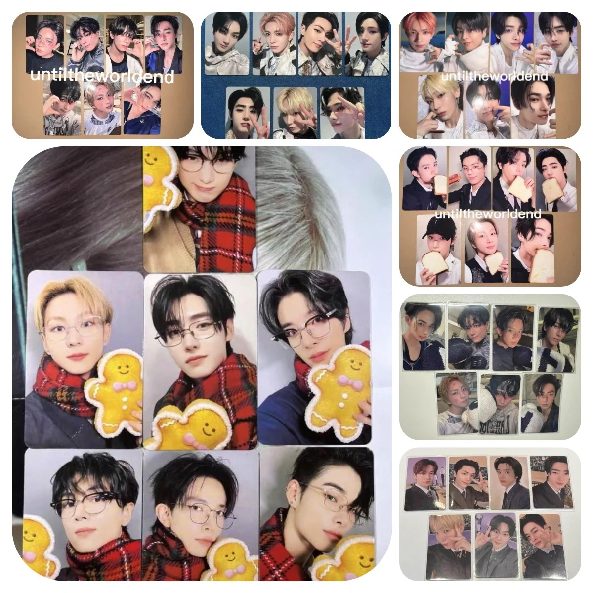 公式品　ENHYPEN 　daydream：UNTOLD　一直娯 　yzy 4.0 /6.0/6.0 blood トースト 　特典トレカ 7枚　全員セット 12,434円