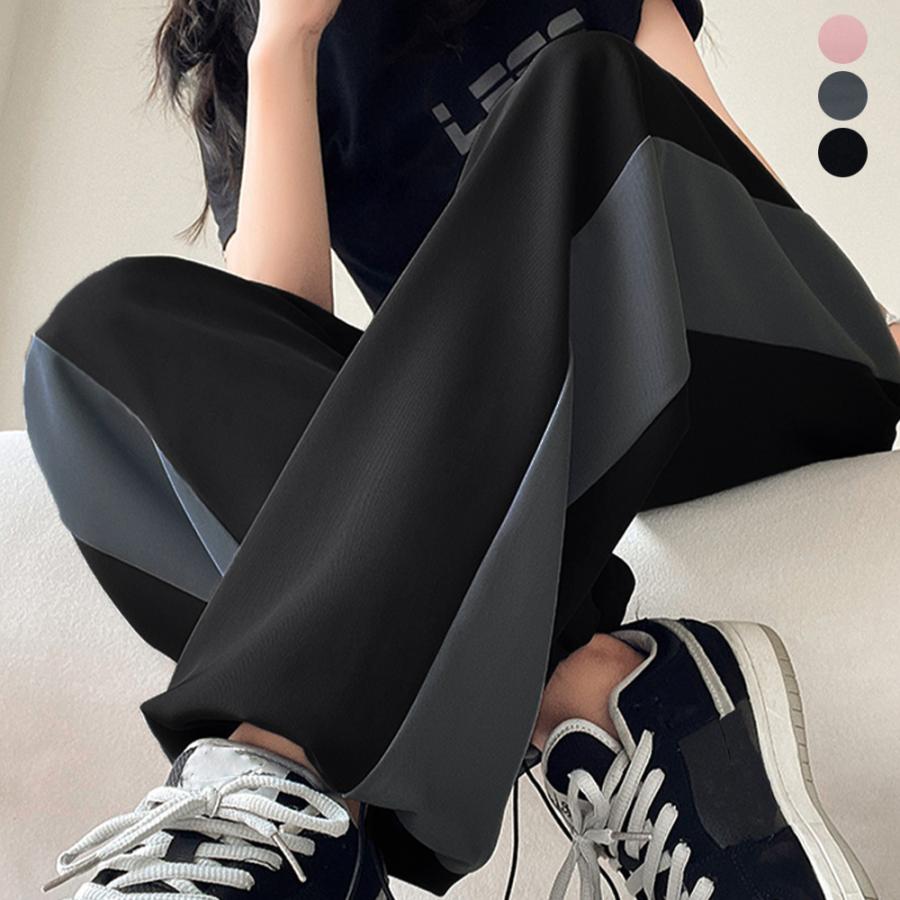 【急速出荷!】人気沸騰 大人気レディースパンツ セミワイドパンツ ジョガーパンツ 韓国