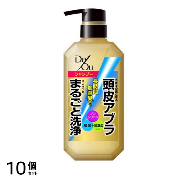 デ・オウ 薬用スカルプケアシャンプー ポンプ本体 400mL 10個セット