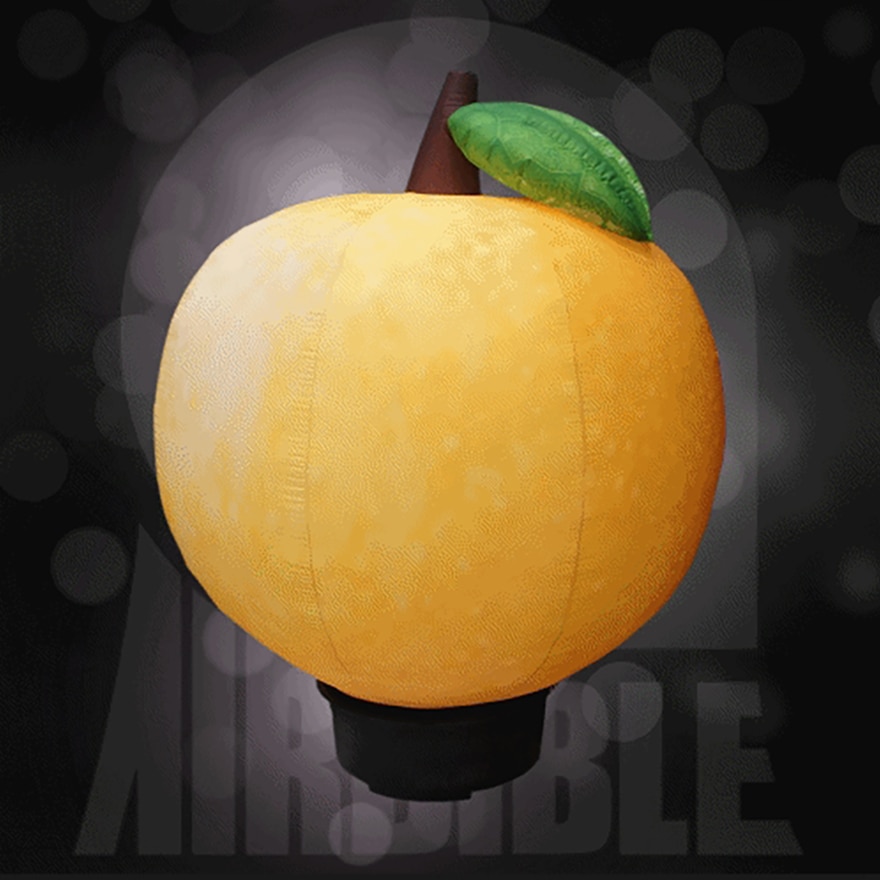 [フルーツ なし] エアー看板 立体看板 膨らむ看板 店舗看板 目立つ看板 大型看板