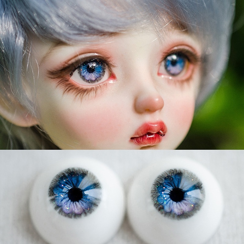 BJD ドール用レジンアイ 夢蝶 10/12/14/16/18mm SD/MSD/幼SDサイズ人形用