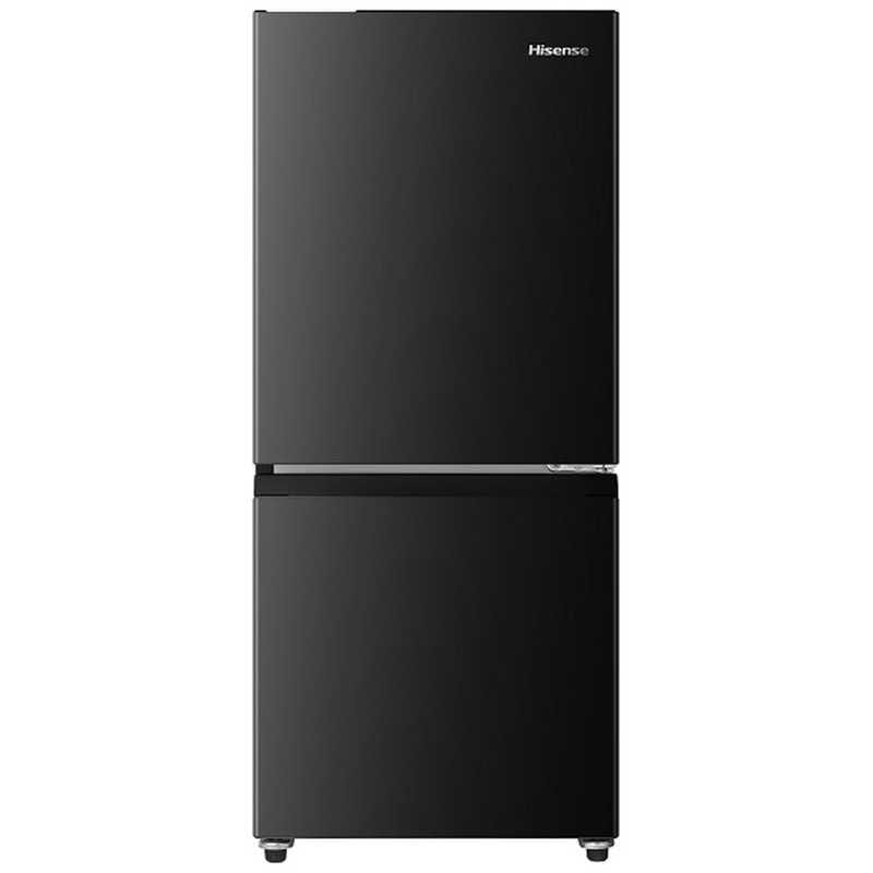 ハイセンス　冷蔵庫 2ドア 135L 右開き 幅48.1cm ブラック　HR-D140KB（標準設置無料）