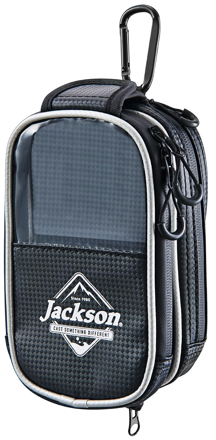 ジャクソン(Jackson) ジップフォンポーチ (Zip phone Pouch BLK) BLK ブラック