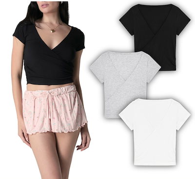 Qoo10] GLOWNY LUSH SWIRL MODAL TEE : レディース服