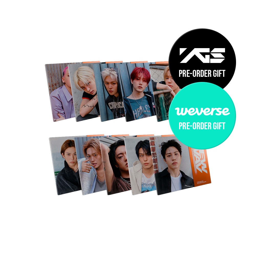 【ONLINE特典選択】 TREASURE - NEW WAV / PHOTOBOOK VER / アルバム10種セット
