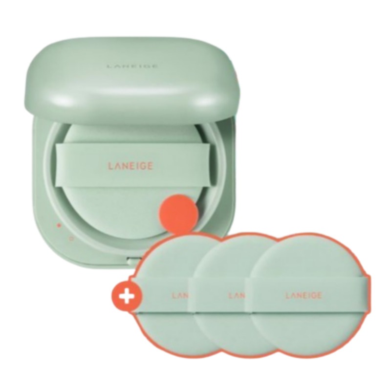 ネオクッション15g(+パフ 3個)クッションファンデ マット肌 崩れにくい 毛穴カバー 軽い 密着 韓国コスメ SPF