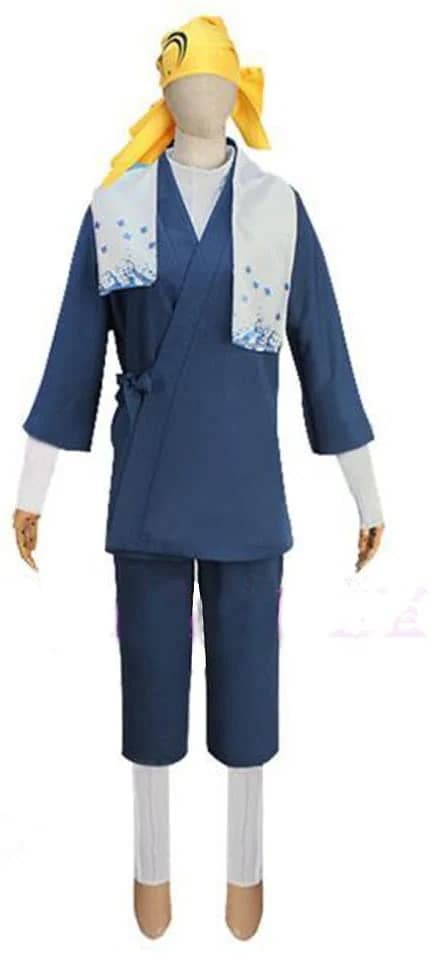 刀剣乱舞 コスプレ 衣装 三日月宗近 内番 cos 制服 変装 アニメ コスチューム イベント 新品 オーダーメイド可能 学園祭 仮装 ハロウィン クリスマスその他