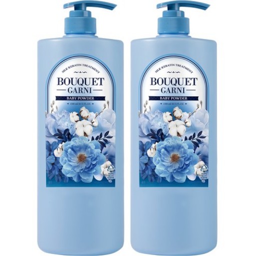 シルクケラチン トリートメント ベビーパウダー 1500ml x 2個 (鎮静/弾力/保湿/栄養供給/活力/しわ防止)