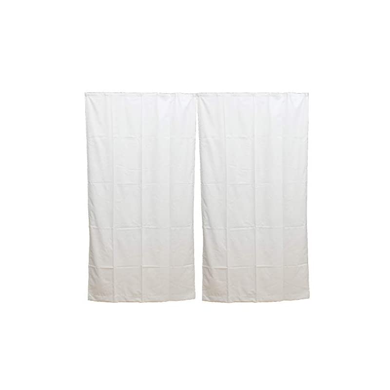 カーテン 裏地 ライナー 後付け 簡単 遮光 防音 約100178cm用 2枚組 UEU-33 (実寸:幅100丈172cm) 防寒 暑さ対策 1級遮光 遮音 保温 断熱 ホワイト