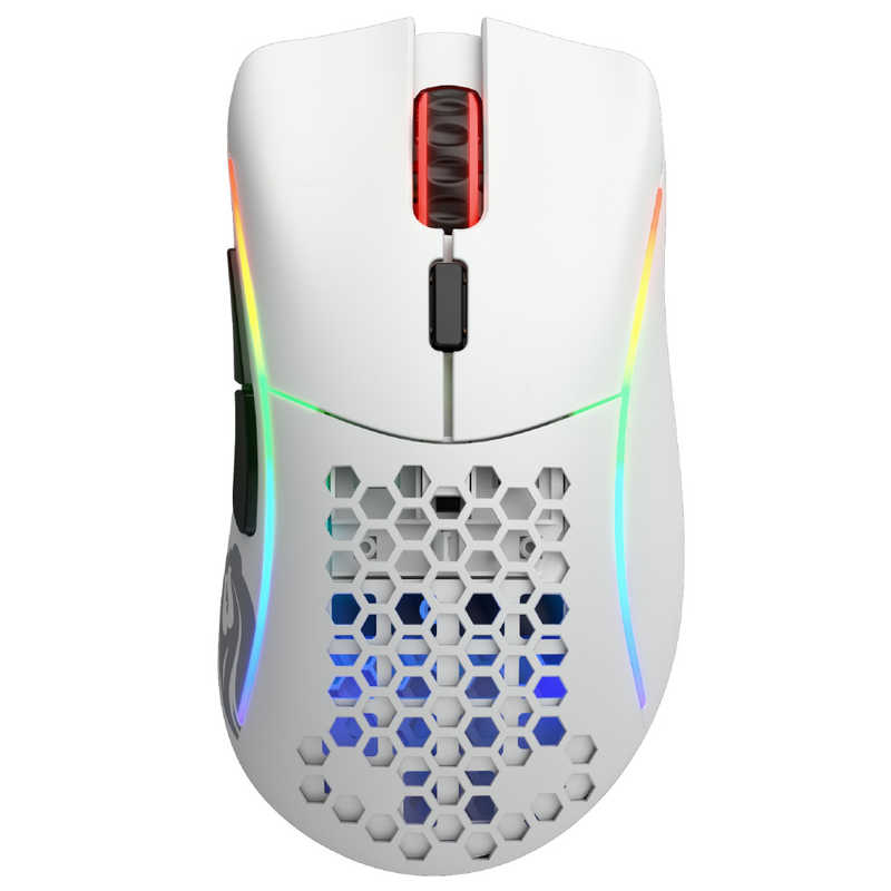 GLORIOUS　Glorious Model D- Wireless Matte White ［光学式 /有線/無線(ワイヤレス) /6ボタン］　GLO-MS-DMW-MW