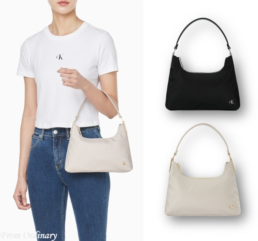 Satin Nylon Small Shoulder Bag (4K3219G)