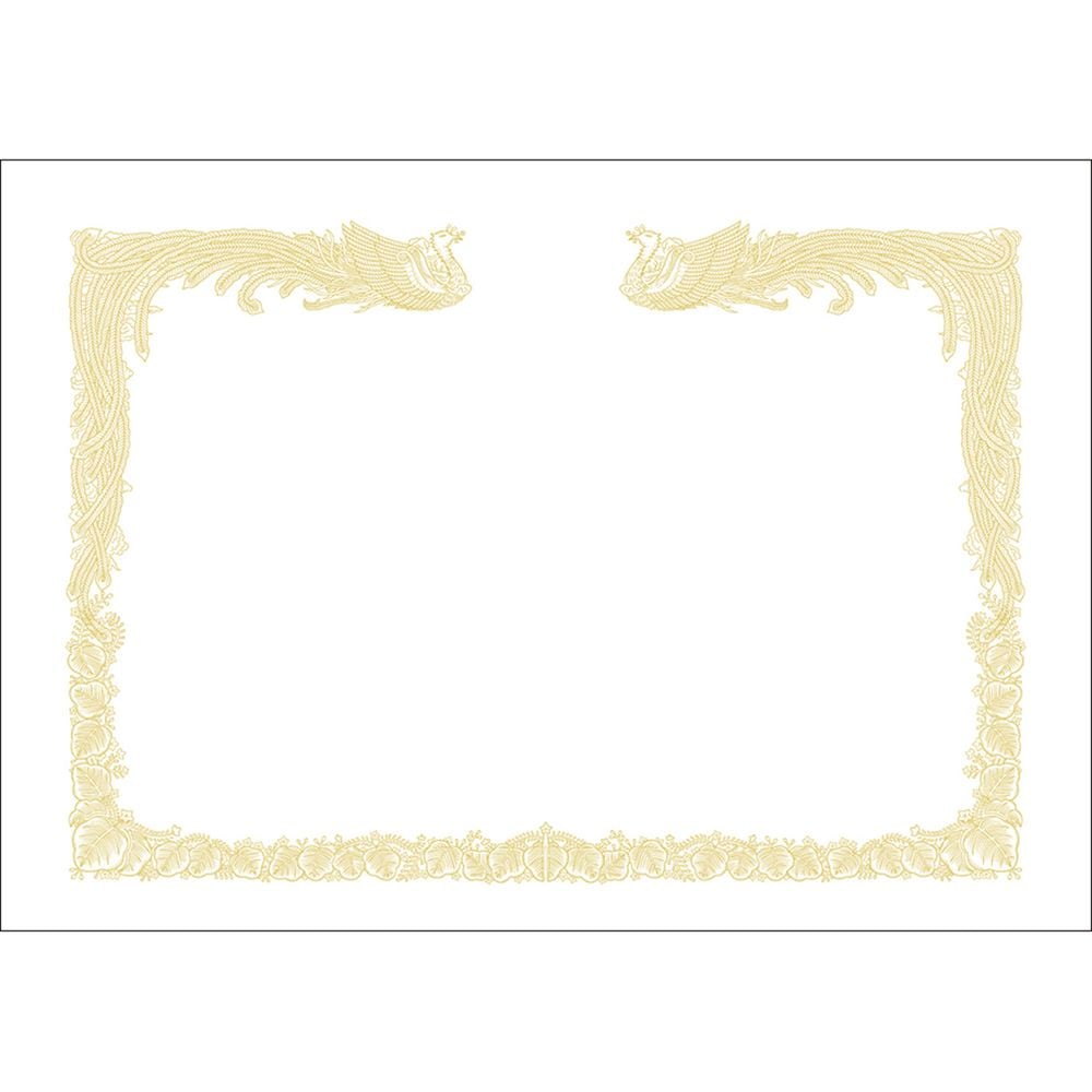 ササガワ プリンタ対応 賞状用紙 雲なし A3判 縦書用 100枚入 10-1480