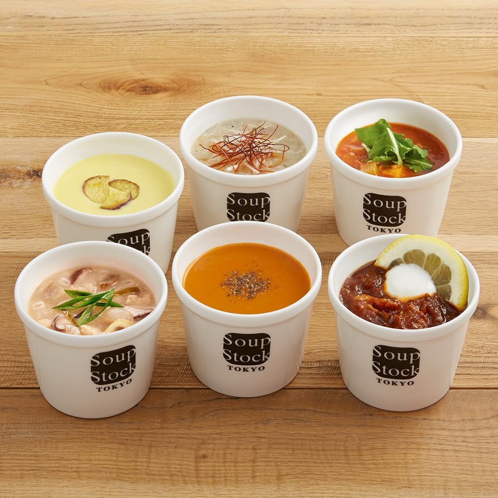 【公式店】スープストック トーキョー 人気 の スープ セット (6個セット / カジュアル箱/冷凍) ギフト スープ 冷凍食品 ギフト 贈り物 誕生日