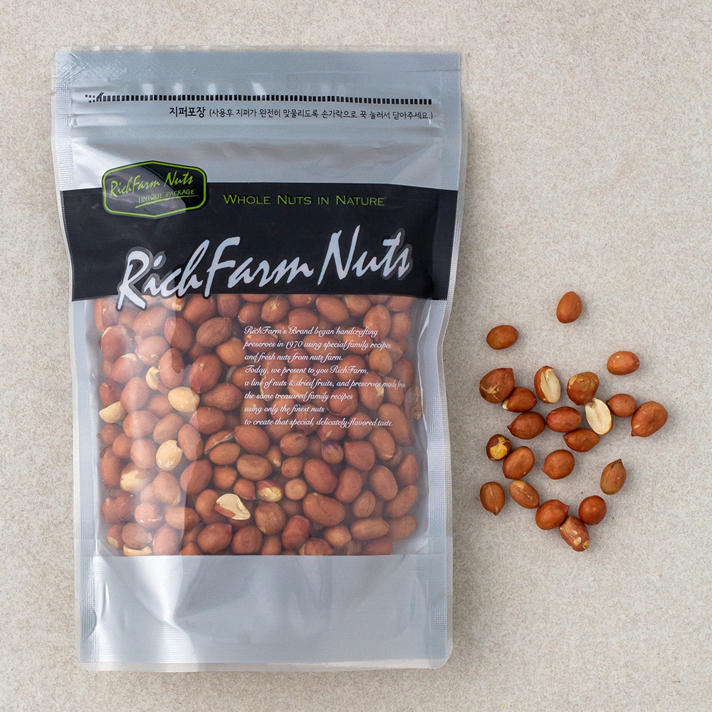 リッチファームナットウドピーナッツ250g