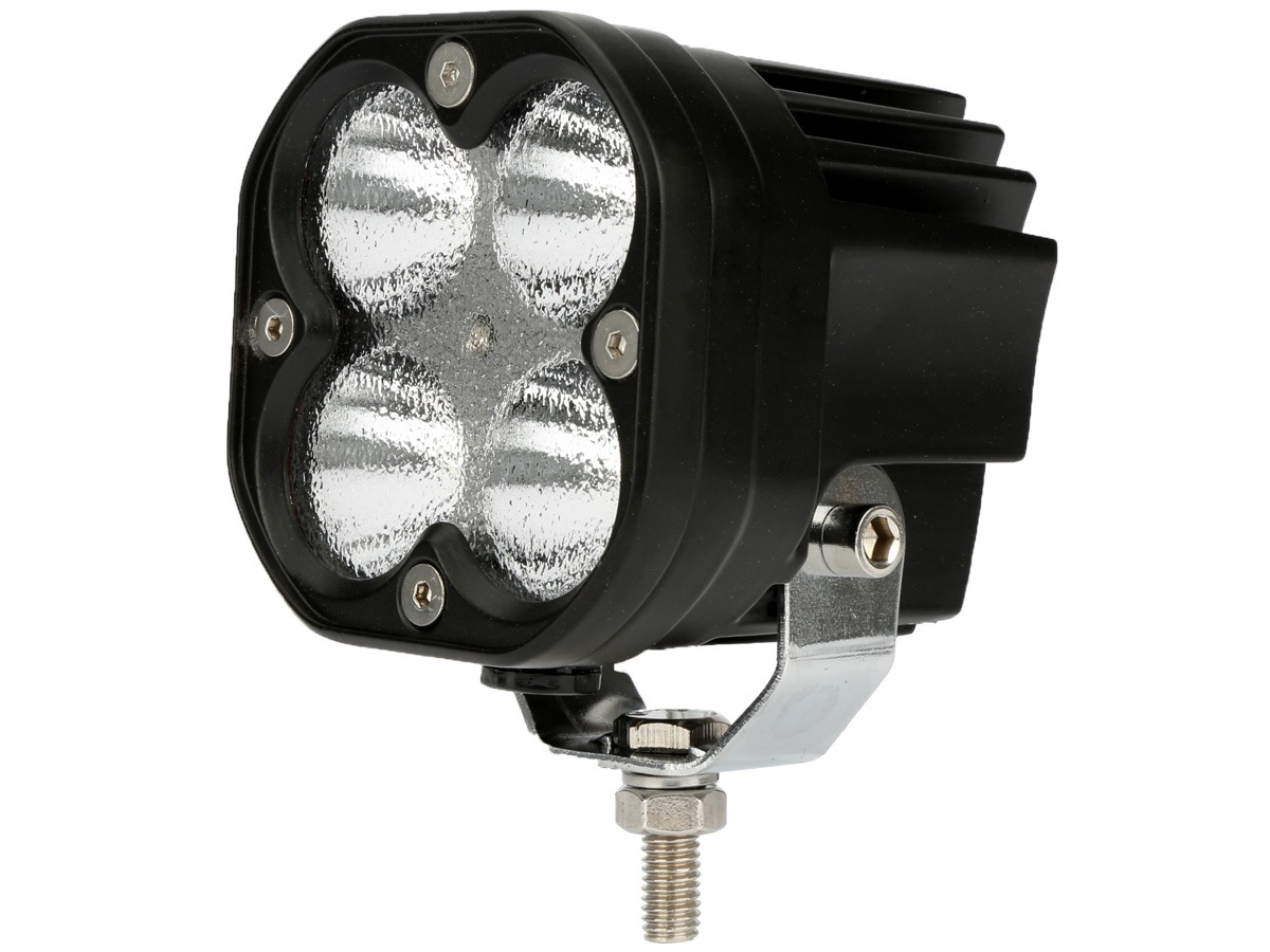 LED 作業灯 40W ワークライト 拡散 防水IP67 オフロード 4WD 12V 24V 48V 電動フォークリフトも対応 P-472