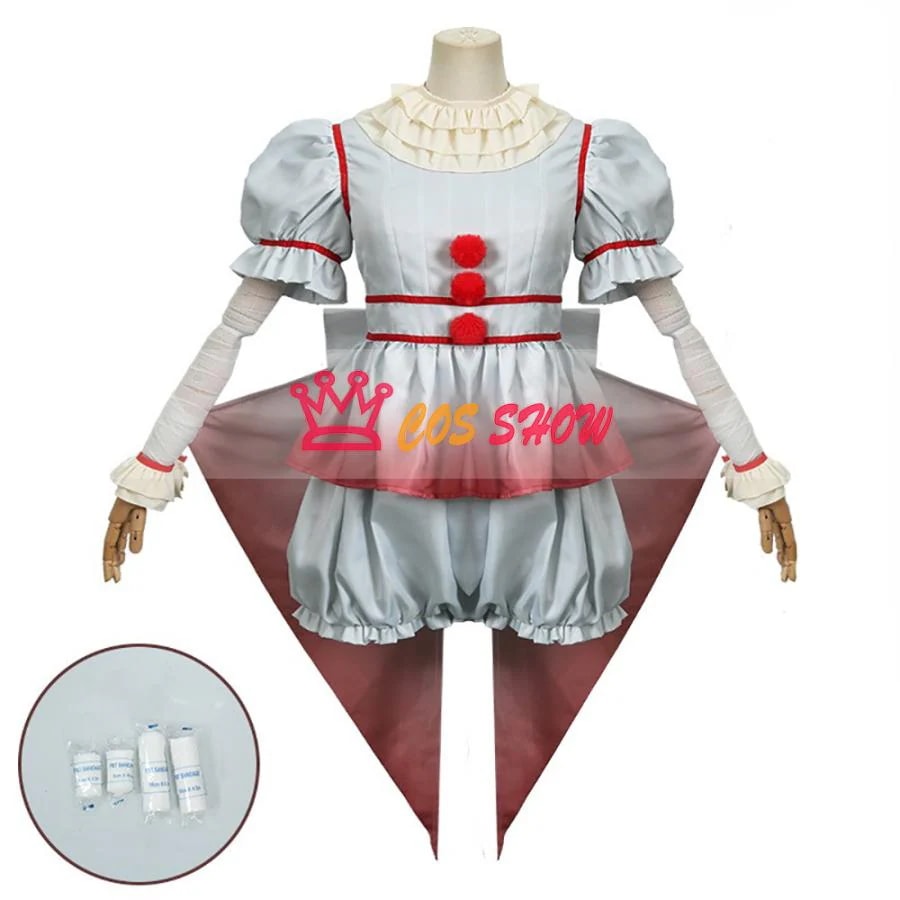 クリスマス 人気商品N0.1 ハロウィン 学園祭 文化祭 イット ペニーワイズ イベント ホラー美少女 cosplay仮装 HORROR美少女 コスプレ衣装 ステージ JOKER