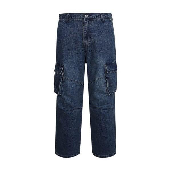 [] 共用) デニムパラシュートカーゴパンツ (B255DP249P) (P003699381)