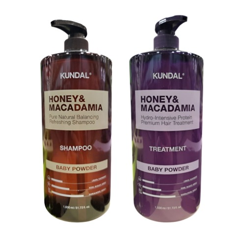 ハニーアンドマカダミア ネイチャーシャンプー 1530ml ベビーパウダー/香りの良い弱酸性シャンプー+ハニーアンドマカダミアトリートメント 1530ml ベビーパウダー/LPPタンパク質 大容量 7,158円