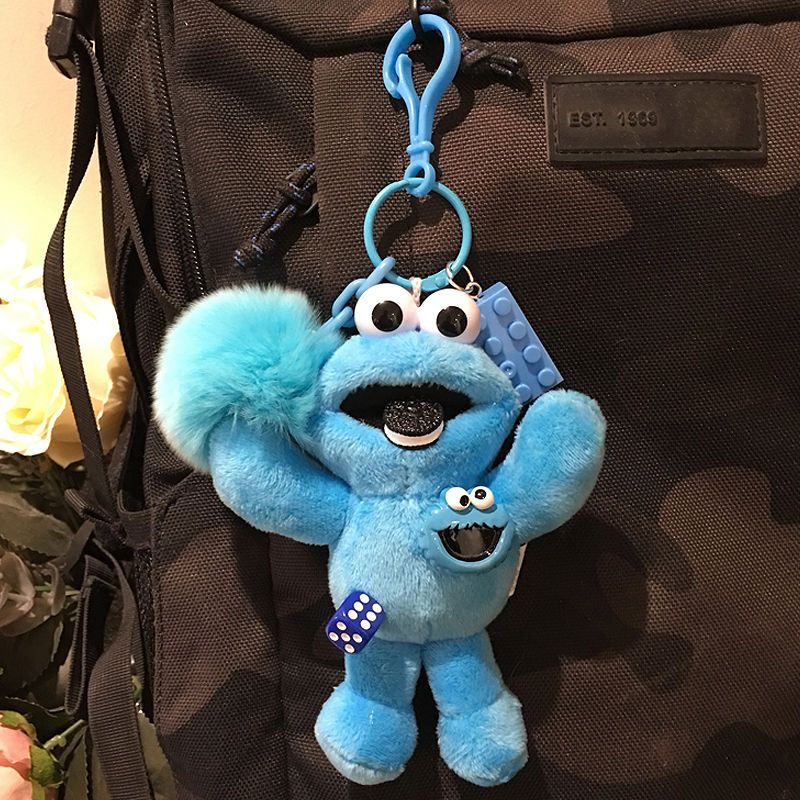 Qoo10] ランドセルペンダント人形セサミストリート : バッグ・雑貨