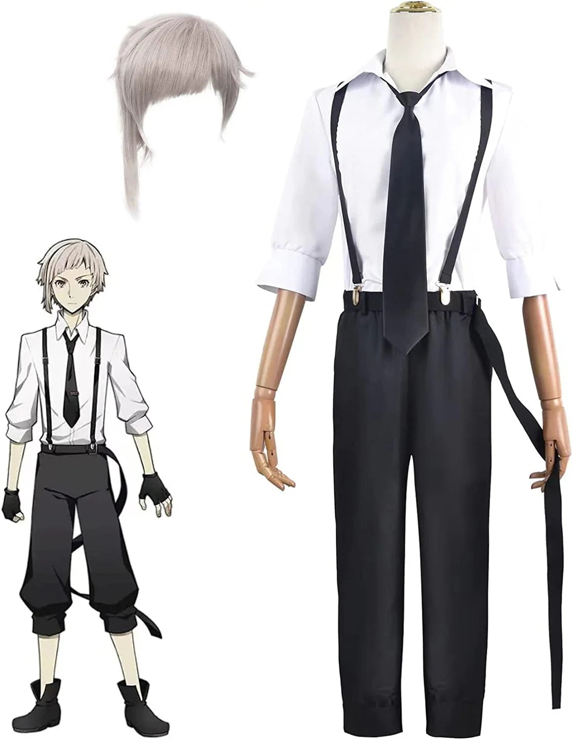 文豪ストレイドッグス 文スト コスプレ衣装　ゴーゴリ シグマ 福沢諭吉 江戸川乱歩 泉鏡花 太宰治 条野採菊 尾崎红叶 与謝野晶子 中島 敦 中原 中也 芥川龍之介 コスプレ衣装 コスプレ