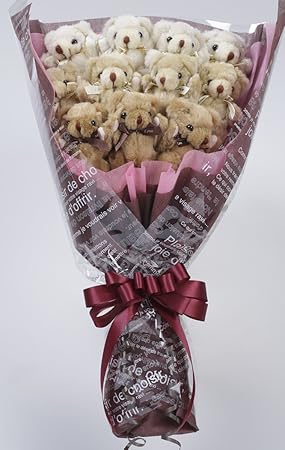 【サプライズな贈り物】あなたの大切な方へ　くま束（ラブリーショコラ