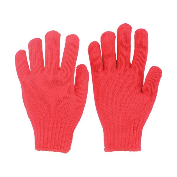 （まとめ）カラーナイロン軍手 赤 TCNG-R 1双 [x10セット] 5,715円