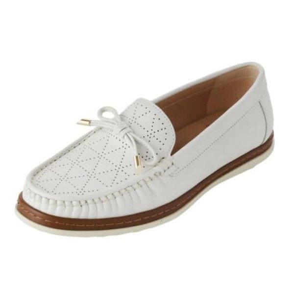 HC14 女性 クッション グッド 牛革 パンチングリボン LCWC08U513 (31461150)