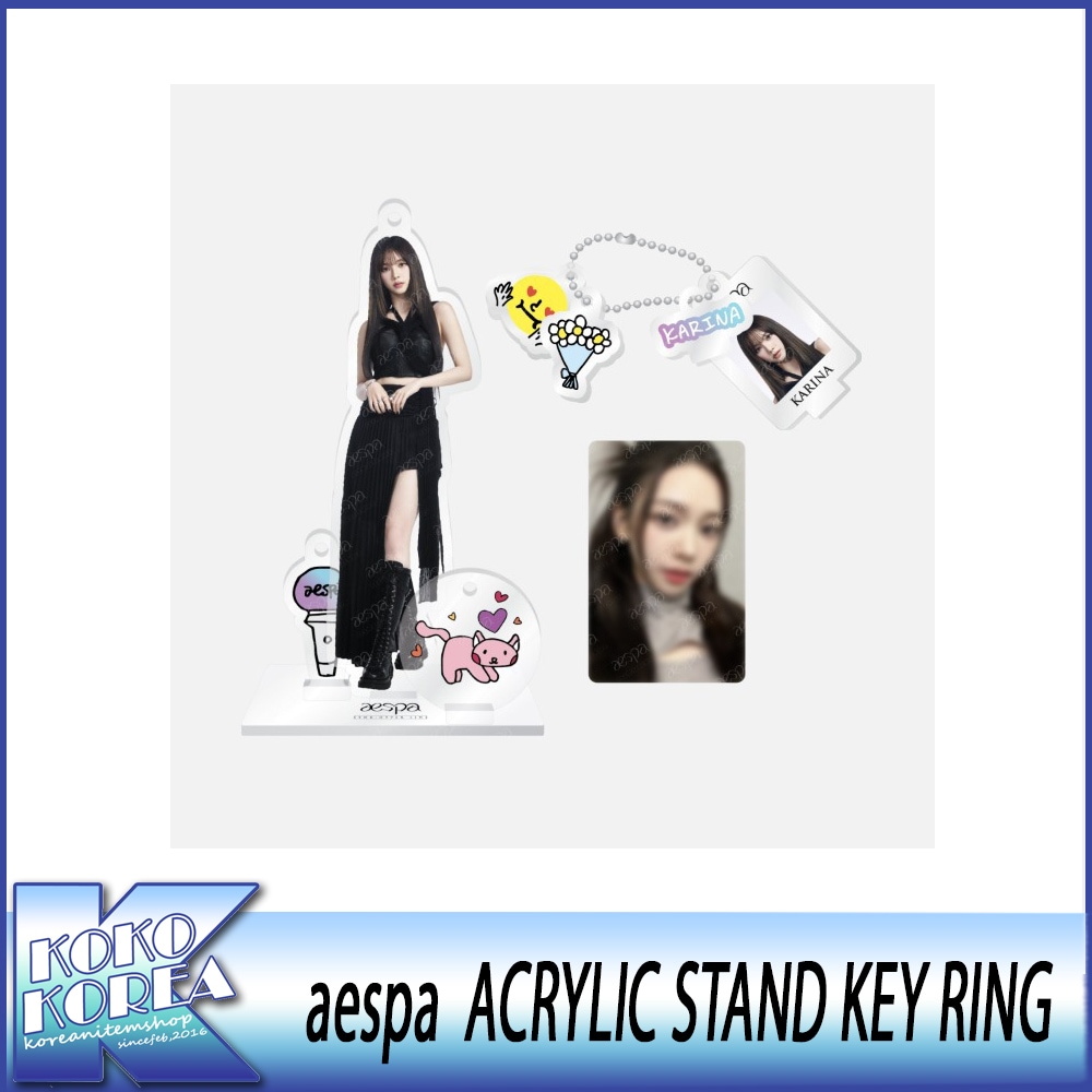 aespa ACRYLIC STAND KEY RING 公式グッズ Beyond LIVE - 2023 aespa 1st Concert SYNK : HYPER LINE