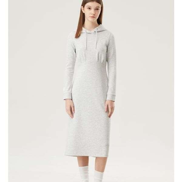 [60% OFF] 女性ダブルテンションスリムフィットワンピース / (MGR)H. GREY/QP122OOP11