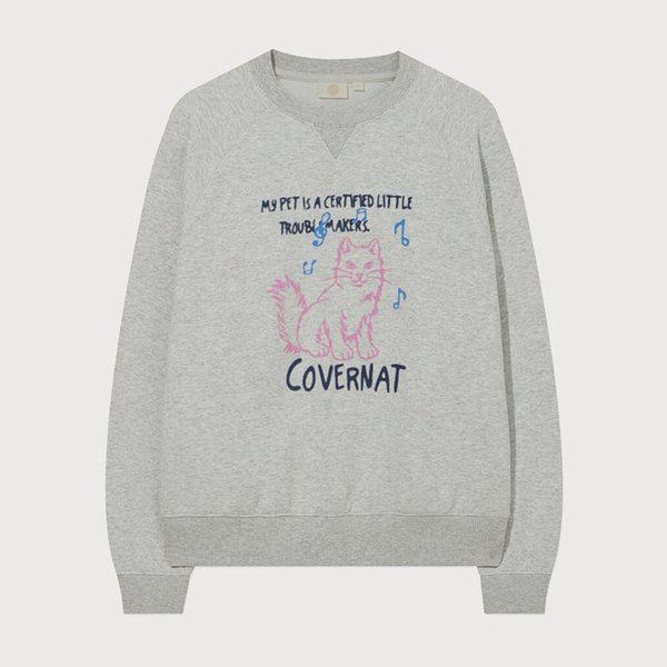 ウーマンキャットグラフィックスウェットシャツCO2601CR72HG