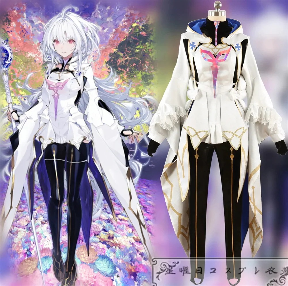 【急速出荷!】Fate/Grand rder FG FG Arcade マーリン プロトタイプ SSR コスプレ衣装 コスム