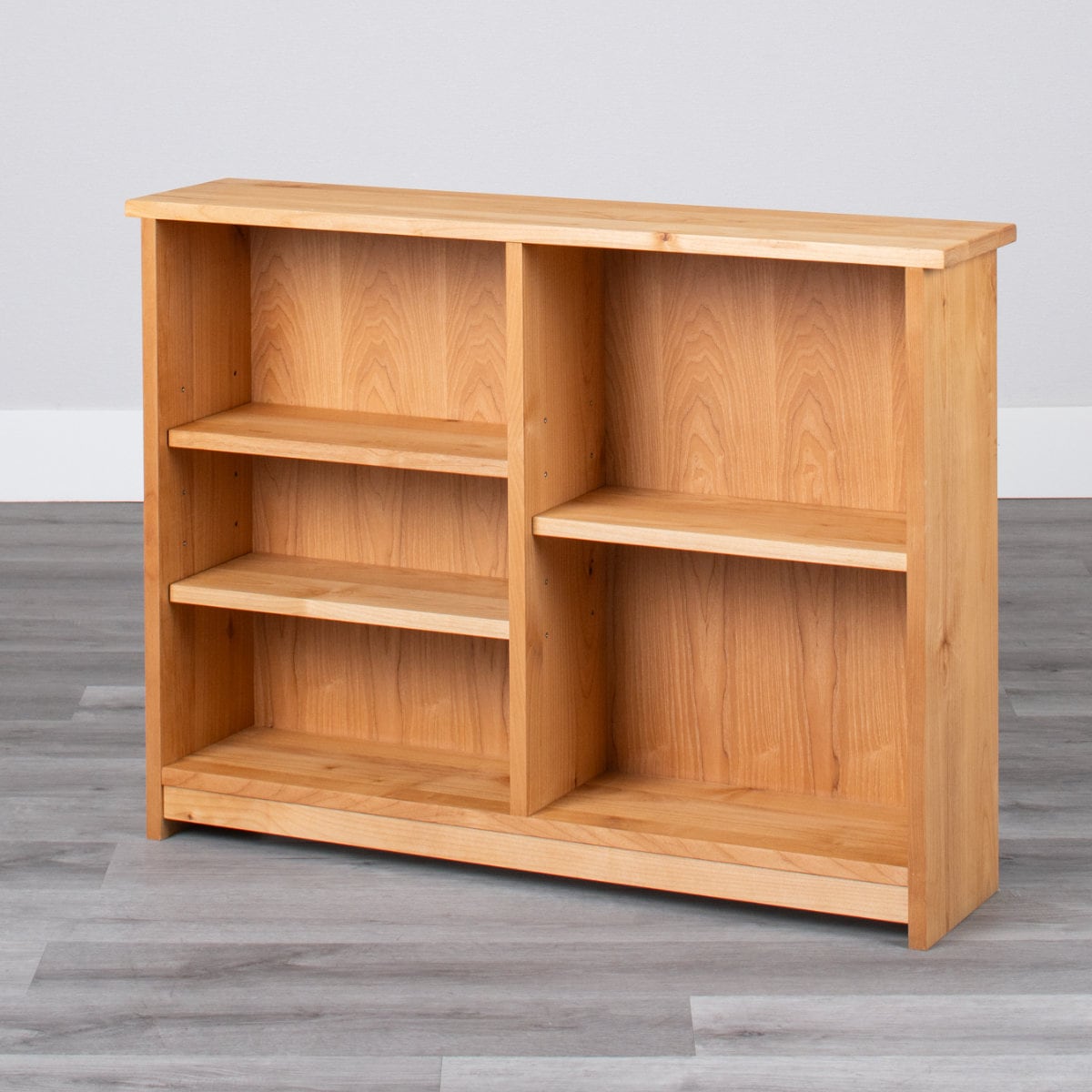 オープンラック 下棚のみ フォレスト用 ラック 本棚 収納 棚 シェルフ 木製 天然木 収納棚 幅100cm 奥行23cm スリム 書棚 ウッドラック 本 教科書 学習教材 本立て シンプル