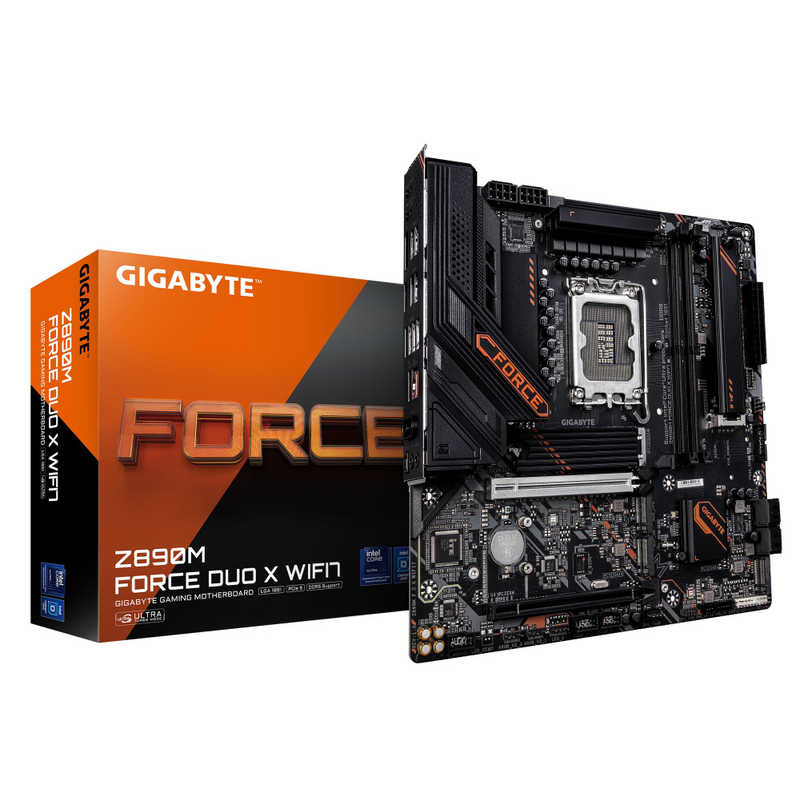GIGABYTE　Z890M FORCE DUO X WIFI7 ［MicroATX］　Z890MFORCEDUOXWIFI7