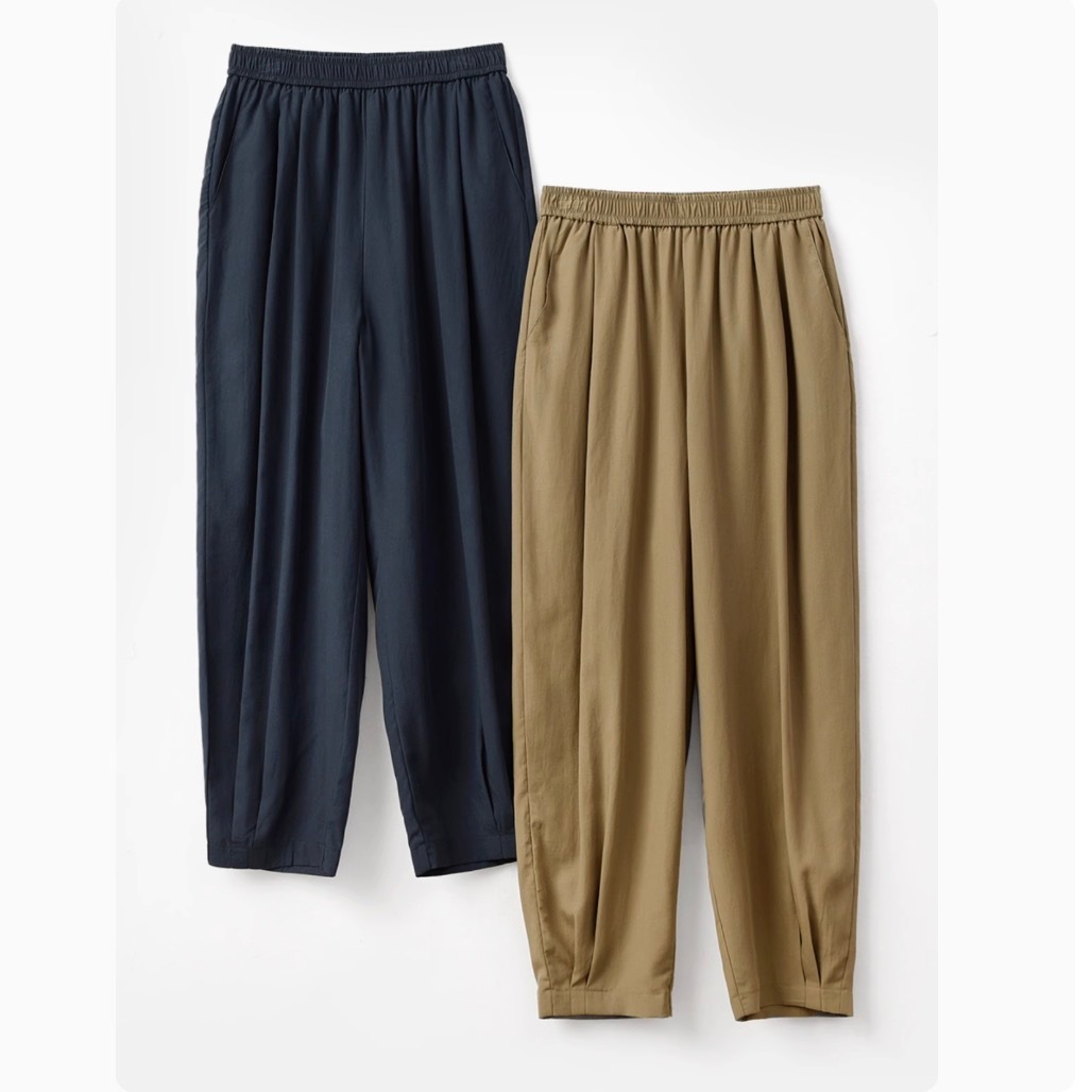 レディース パンツ ボトムス デート ワイドパンツ ジョガーパンツ クロップドパンツ アンクル丈 ワイド 伸縮性 かわいい 大人可愛い きれいめ シンプル カジュアル 上品 おしゃれ お洒落 レトロ