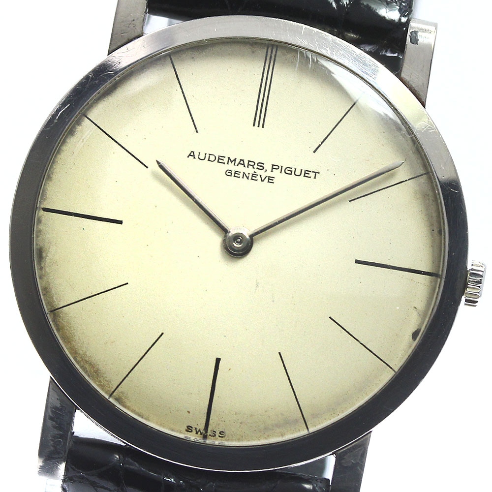 オーデマピゲ AUDEMARS PIGUET K18WG Cal.111A 手巻き メンズ _763763【中古】 290,100円
