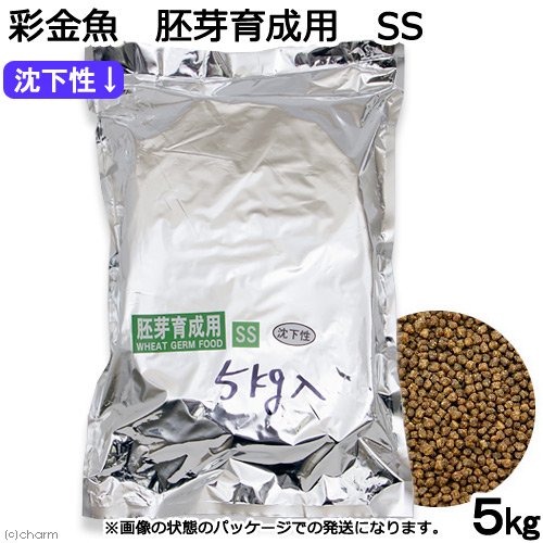 彩金魚 胚芽育成用 SS 沈下性 5kg 金魚のえさ 金魚の餌 CRC10―41―60―10―00