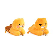 【新作】イカゲーム✖️カカオフレンズ　ぬいぐるみキーホルダー2個セット カカオフレンズ☆新品 イカゲーム マスコット キーホルダー2個
