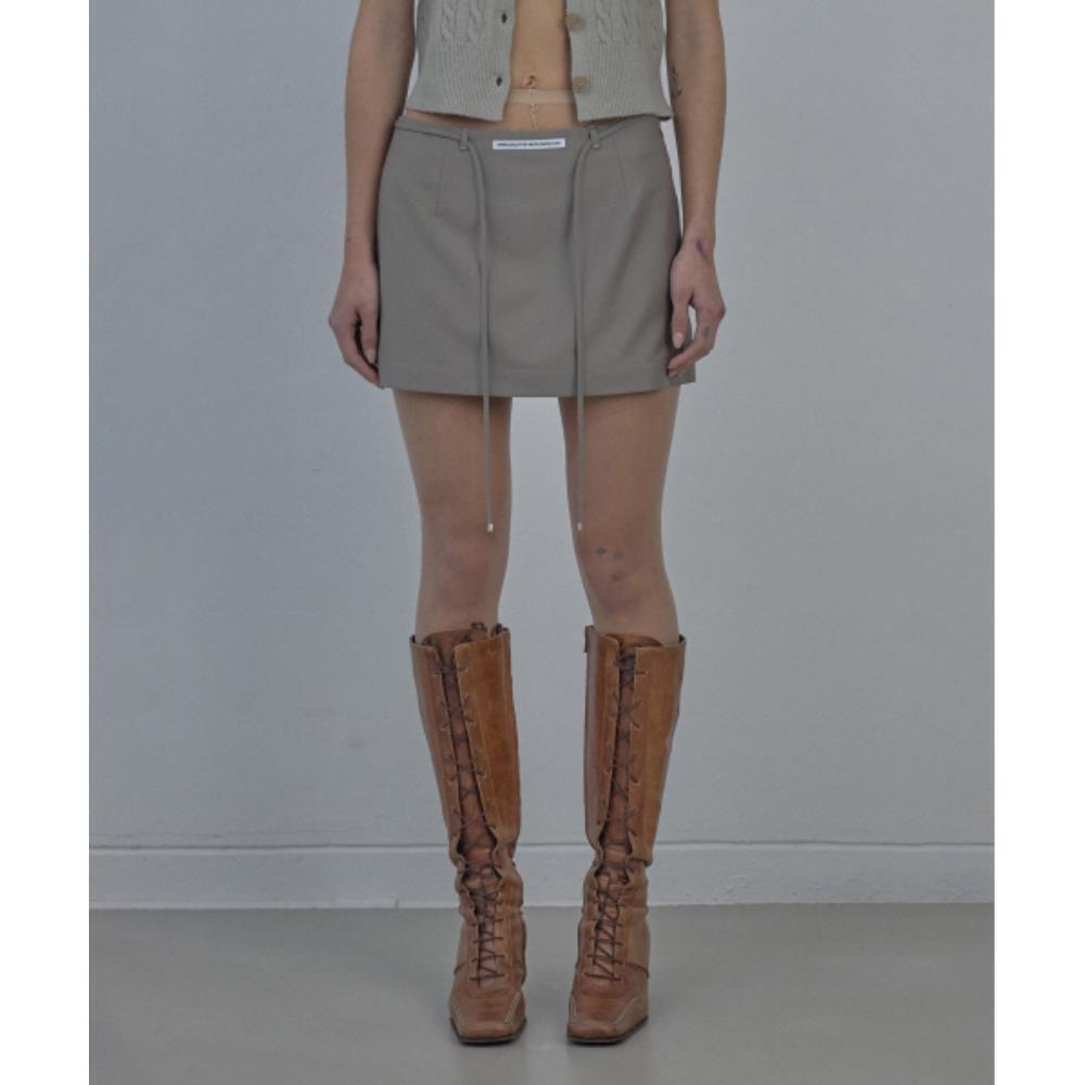 スカルプター Go To Mini Skirt Beige SC24S408BE