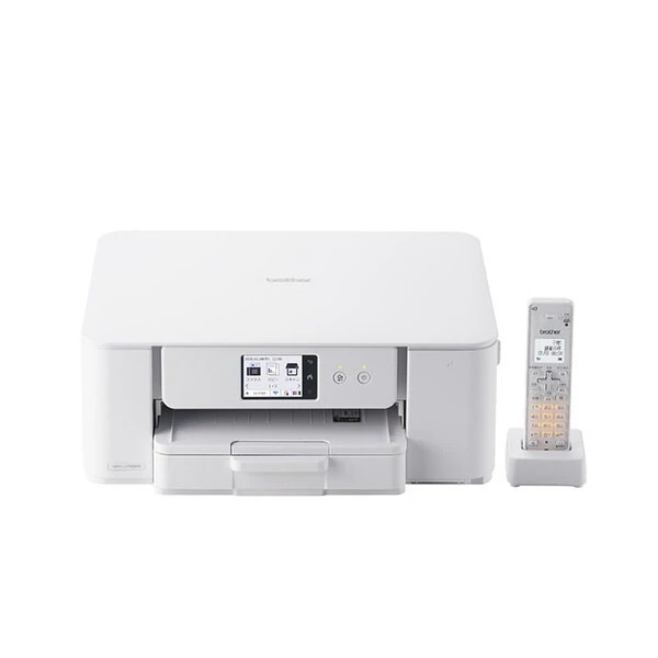 MFC-J742DN ホワイト プリビオ A4 インクジェット複合機 (FAX / コピー / スキャナ / コードレス子機1台付き) メーカー直送