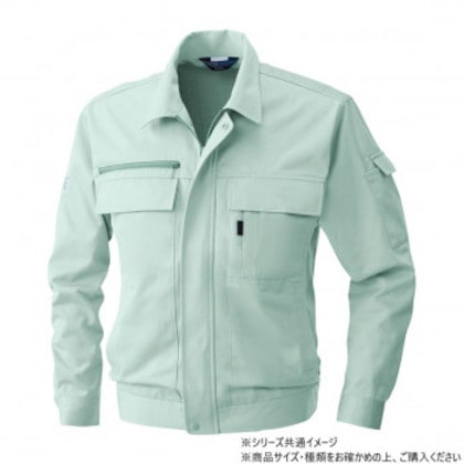 桑和 4221 長袖ブルゾン 3Lサイズ モスグリーン(107)