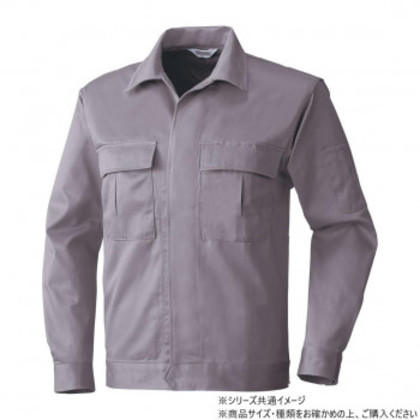 桑和 1002 長袖ブルゾン 6Lサイズ グレー(7)