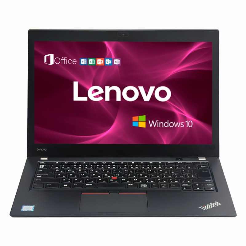 ThinkPad T480s/第八世代Core i7/メモリ8GB/SSD128GB/14インチ/WiFi＆Bluetoo/webカメラ/Office2019 H&B