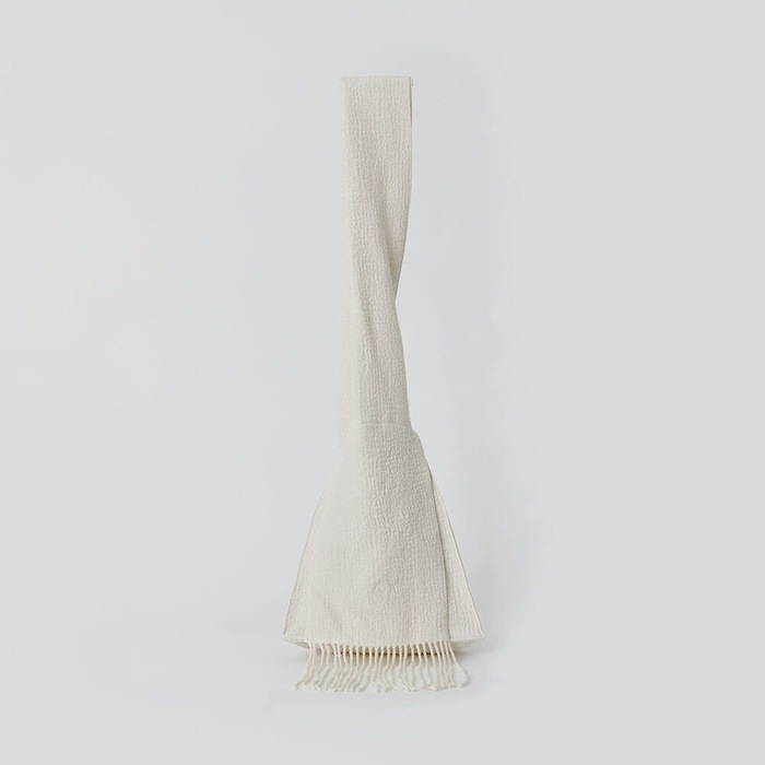 【LOW CLASSIC】 FRINGE BAG : IVORY