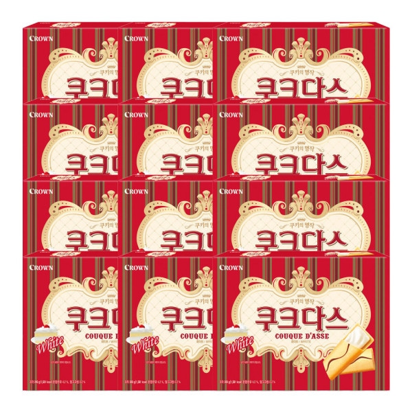 クークダス ホワイト 289g 12パック（1箱）