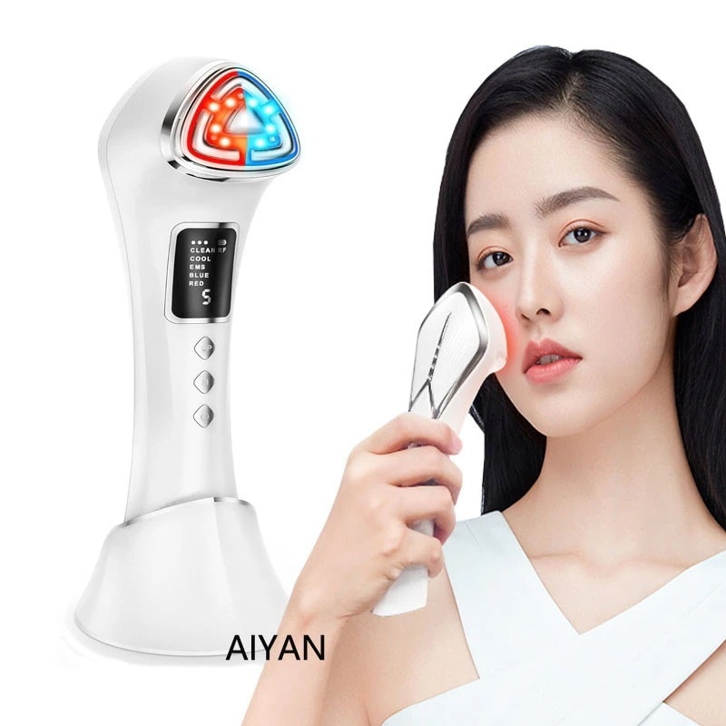 ems美顔器 温冷ケア 多機能 RF美顔器 1台多役 温冷美顔器 イオン美顔器 EMSリフトケア 目元 口元ケア フェイスケア 毛穴 男女兼用 自宅用美顔器 ギフト 誕生日30%までに制限