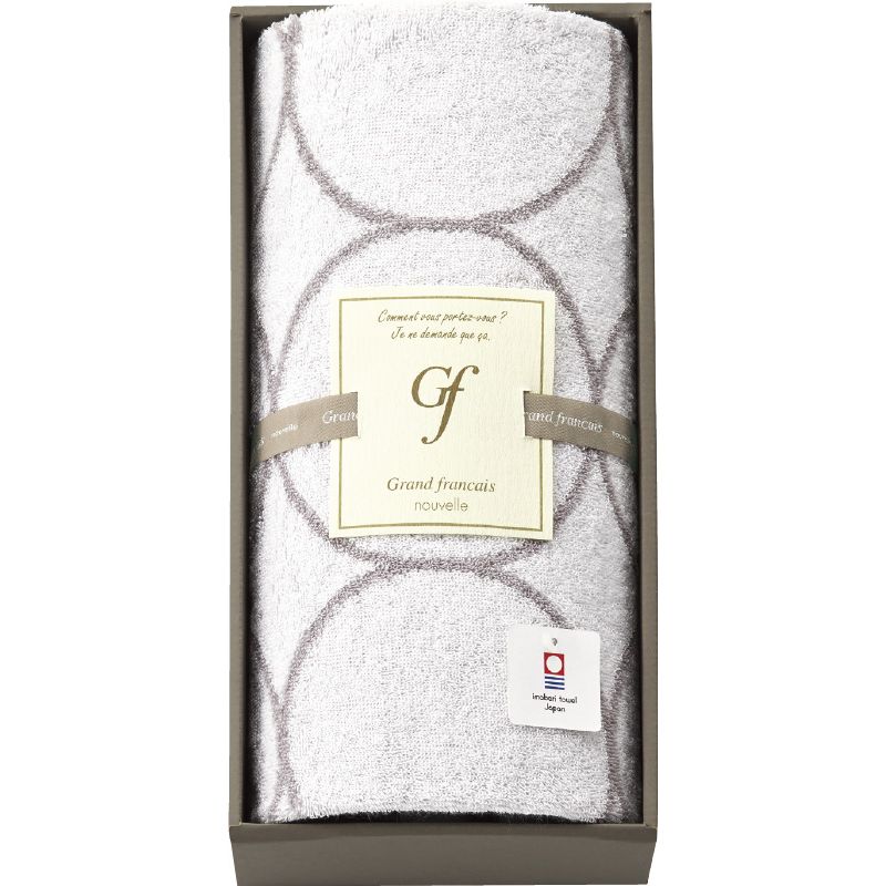 グランフランセヌーベル 今治タオル バスタオル ホワイト