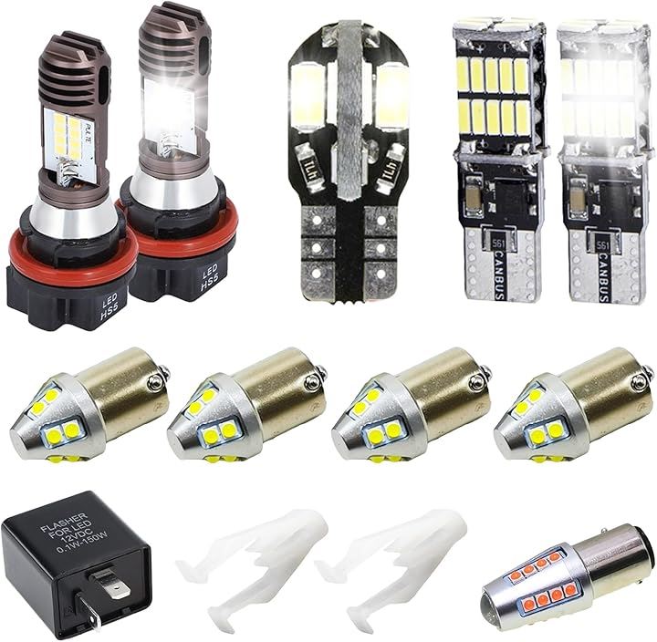 HS5 LED ヘッドライト ポジションライト ナンバー灯 テールライト ウインカー ウインカーリレー クリップ 13個 セット