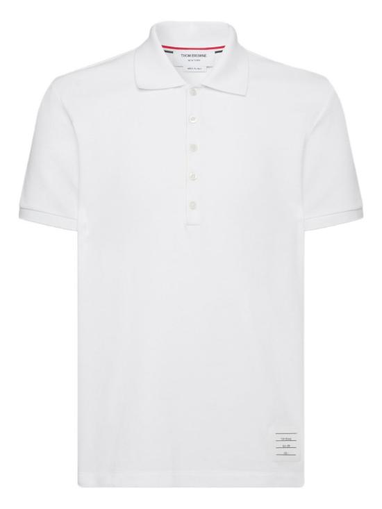 THOM BROWNE Men Polo Shirts MJP110P 00050100 White