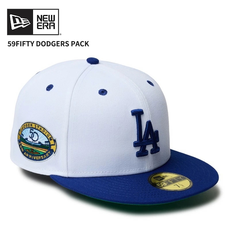 ニューエラ メンズ キャップ 帽子 NEW ERA 59FIFTY Dodgers Pack ロサンゼルス・ドジャース ホワイト ダークロイヤルバイザー 帽子 14388863 5,729円