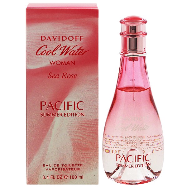 円高還元 ウーマン クールウォーター シーローズ 100ml SP EDT サマーエディション パシフィック パフューム